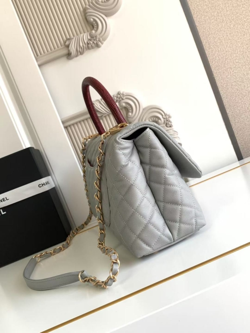 Ch**el top handle bags